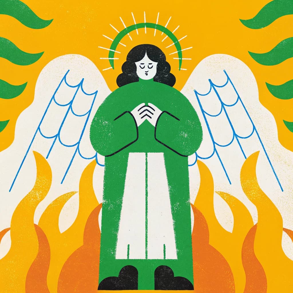 Angel on Fire