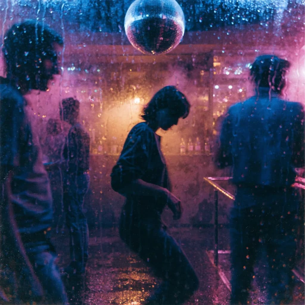In the club