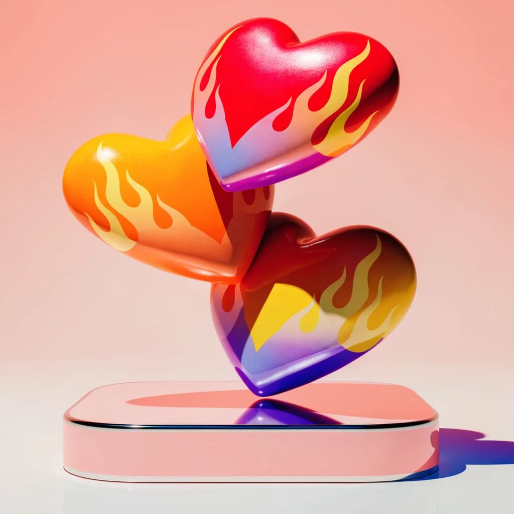Hearts on fire