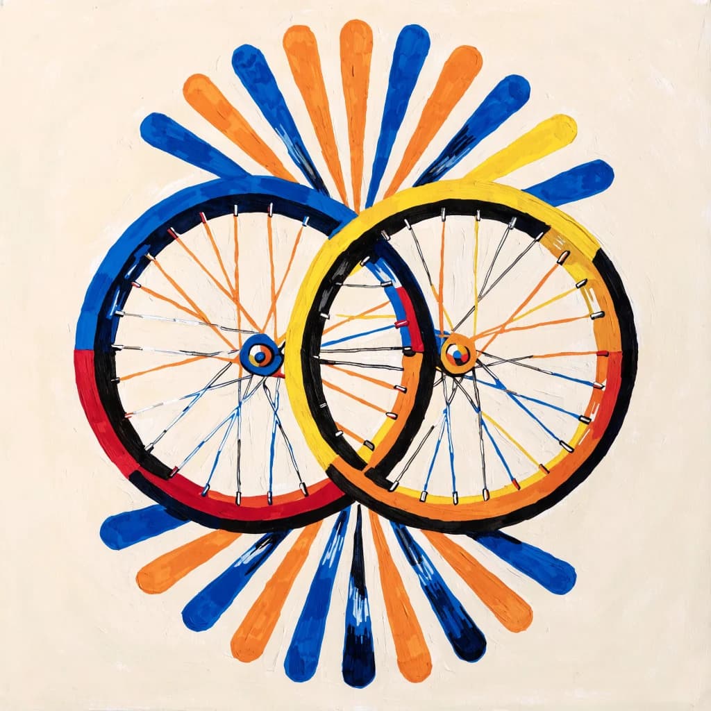 Two wheels