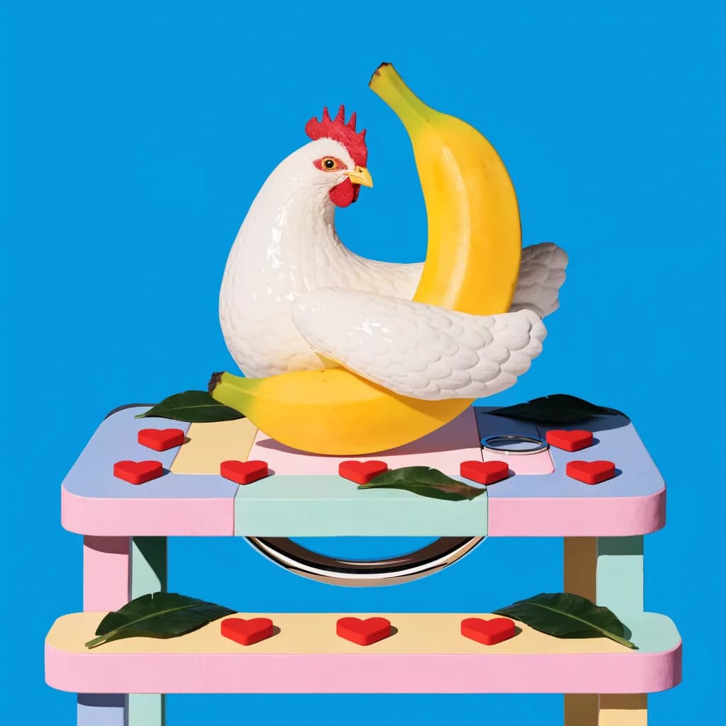 chicken bannana love