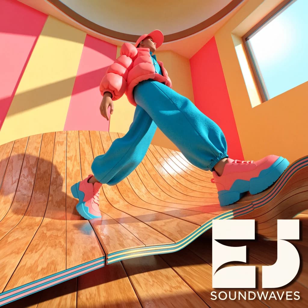 Ej walks in the floorboards shake