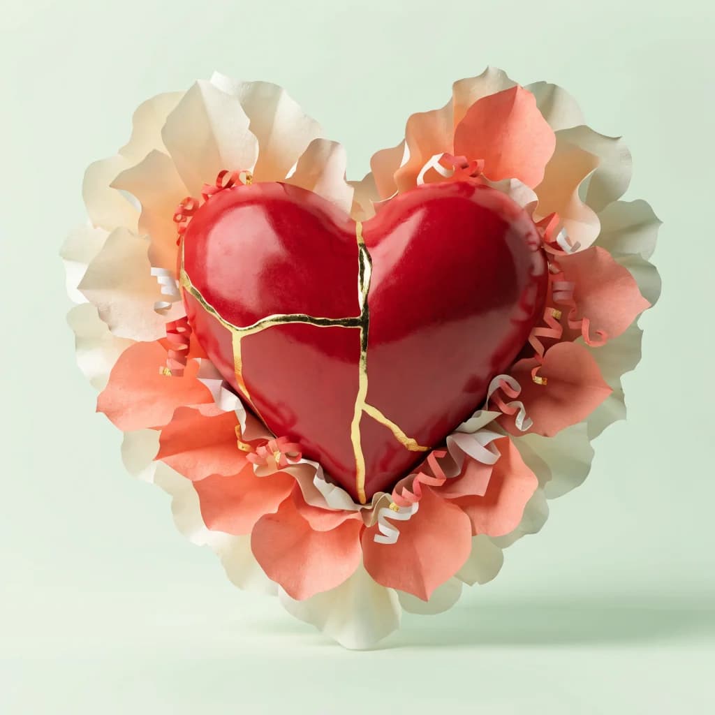 Heart shaped Brokeness