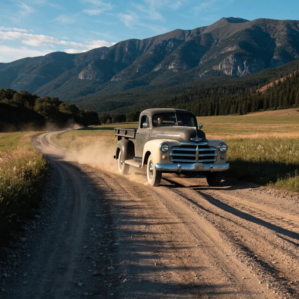 Old dirt road