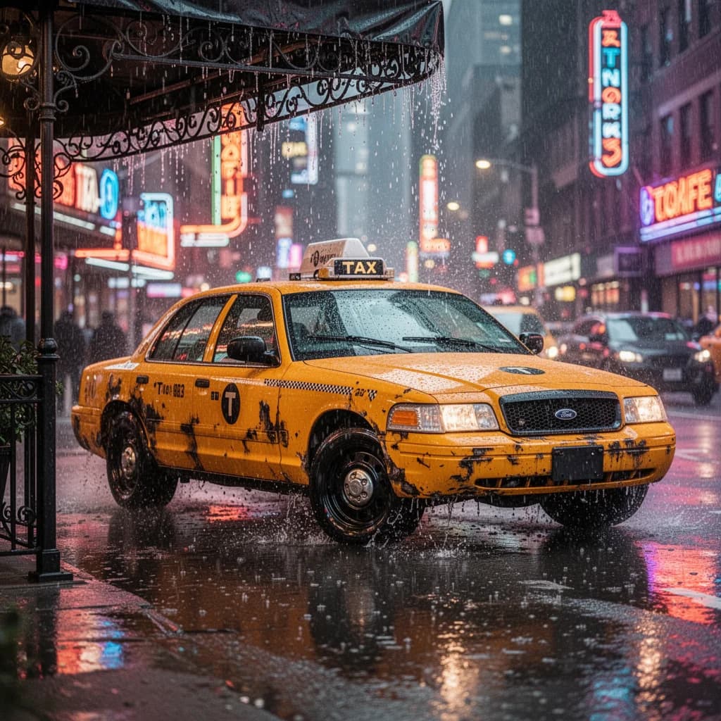 Storm in Manhattan - Rain Thunder -  Rain and Thunder Anxiety ADHD ASMR