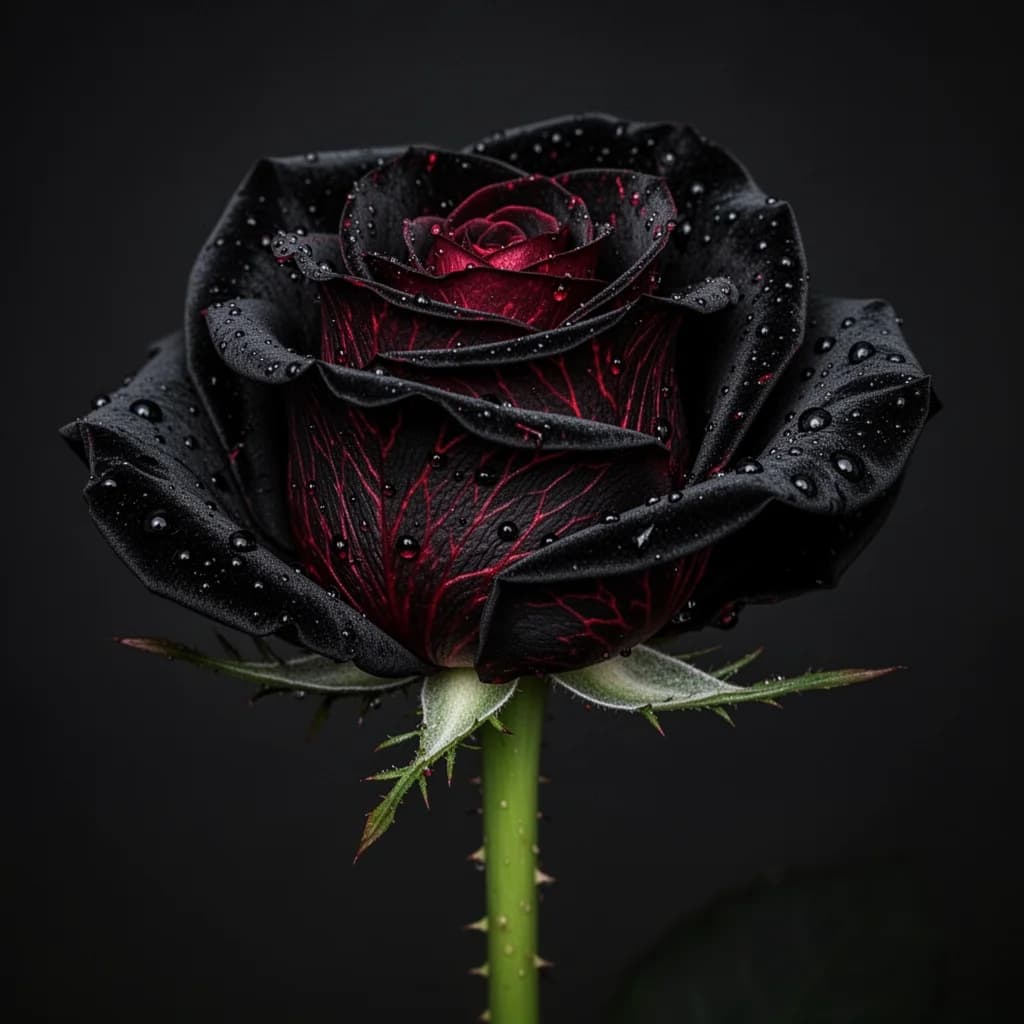 Thirteen Black Roses
