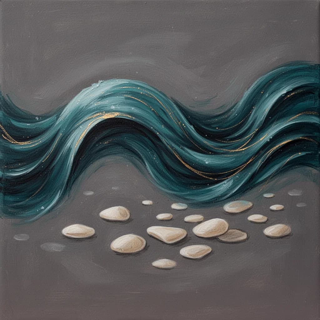 Ember Groove Canvas