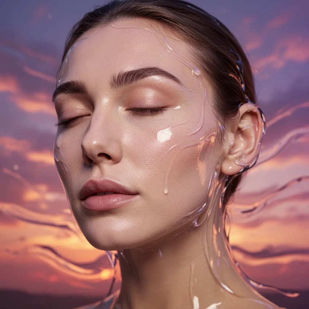 Glass Skin And Melting Sky
