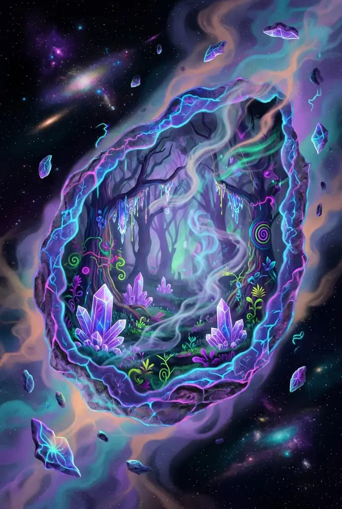 Across Cosmic Velvet