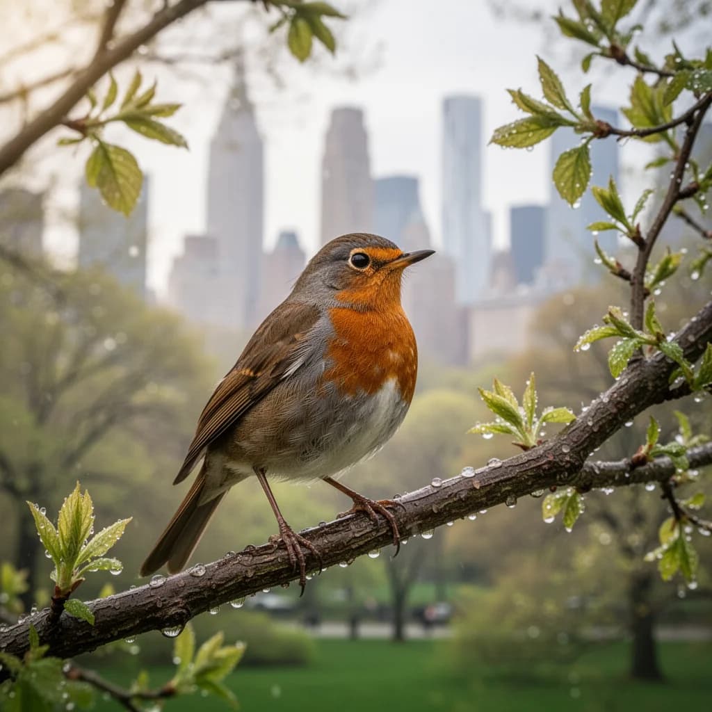 Central Park Morning | Birdsong & City Ambience Focus Anxiety ADHD ASMR