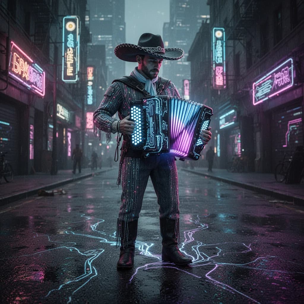 Bandoneon / Neon Pampas