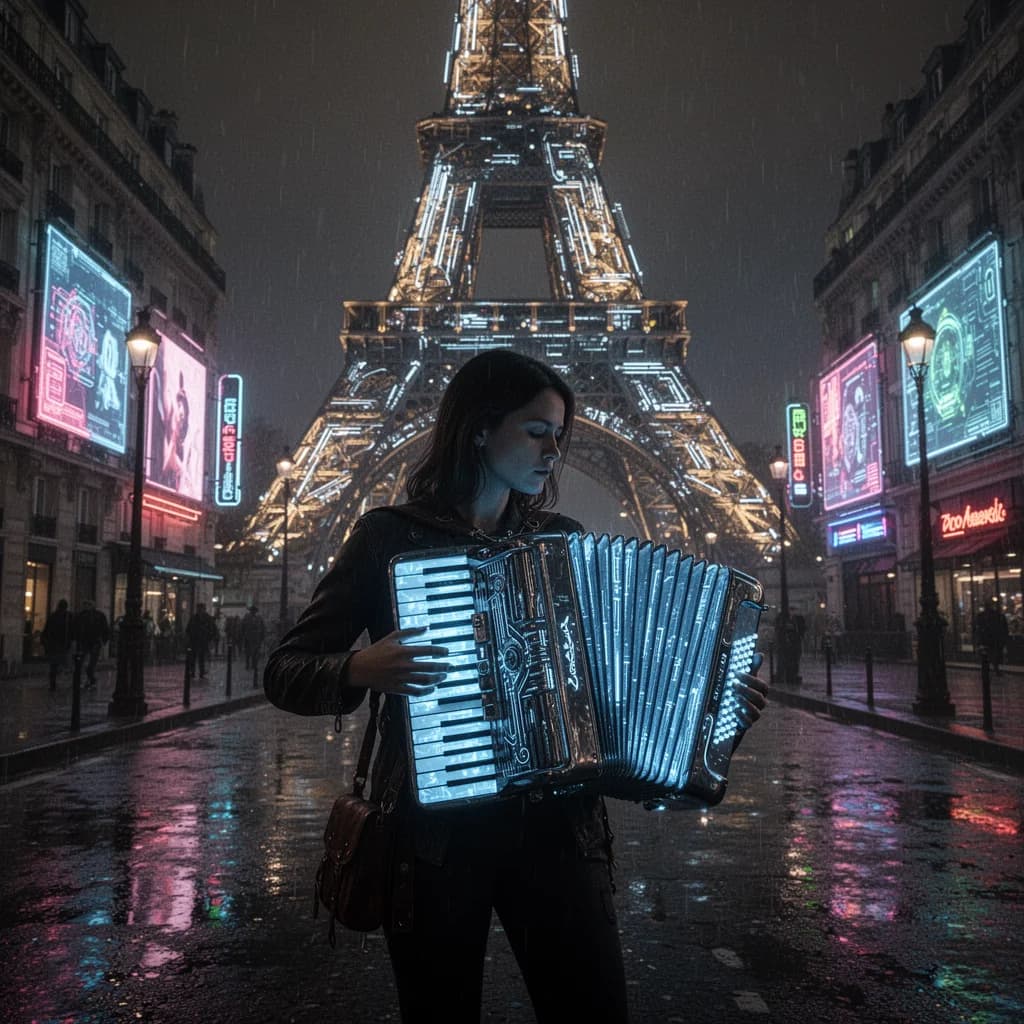 Louvre Hologram (Cyber-Chanson)