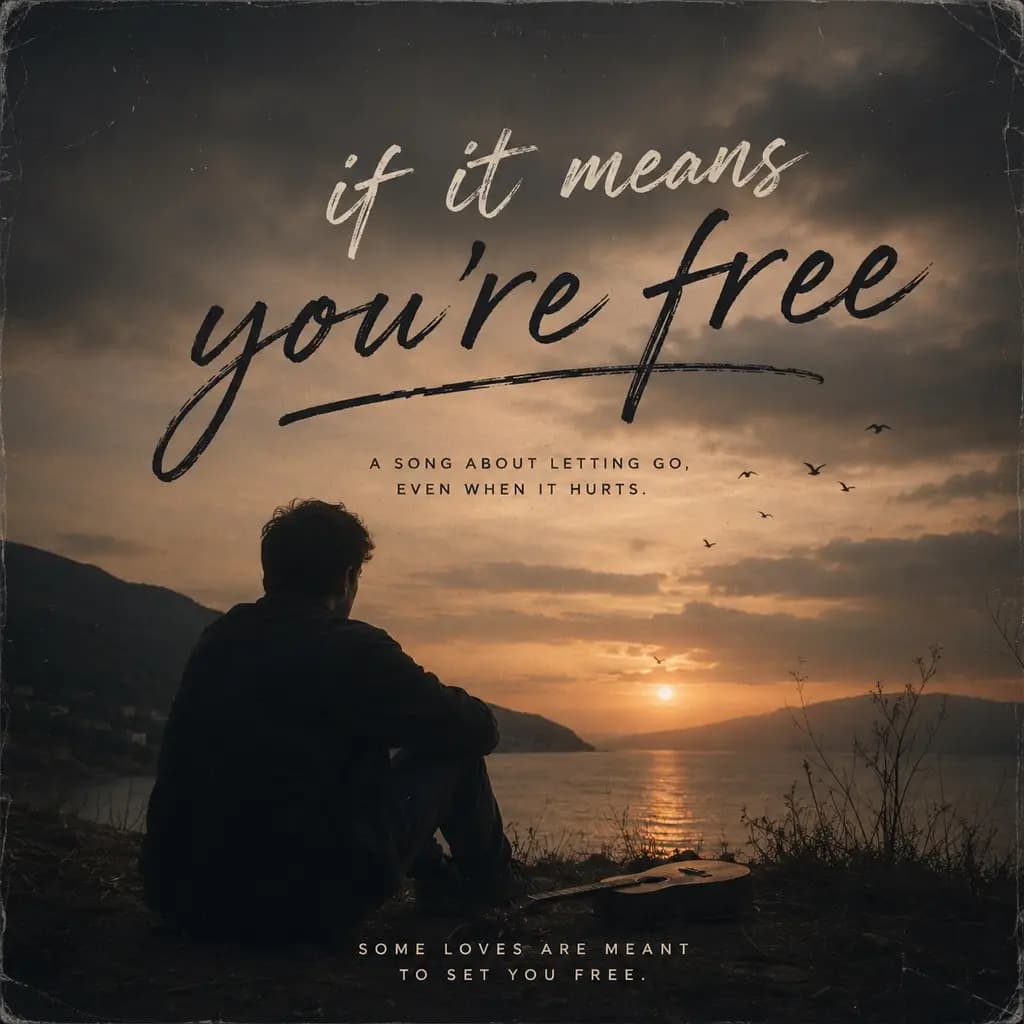 if it means you're free