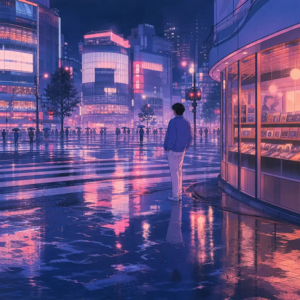 Shibuya After Rain