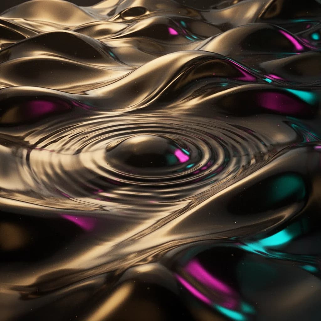 Midnight Glitter Collapse