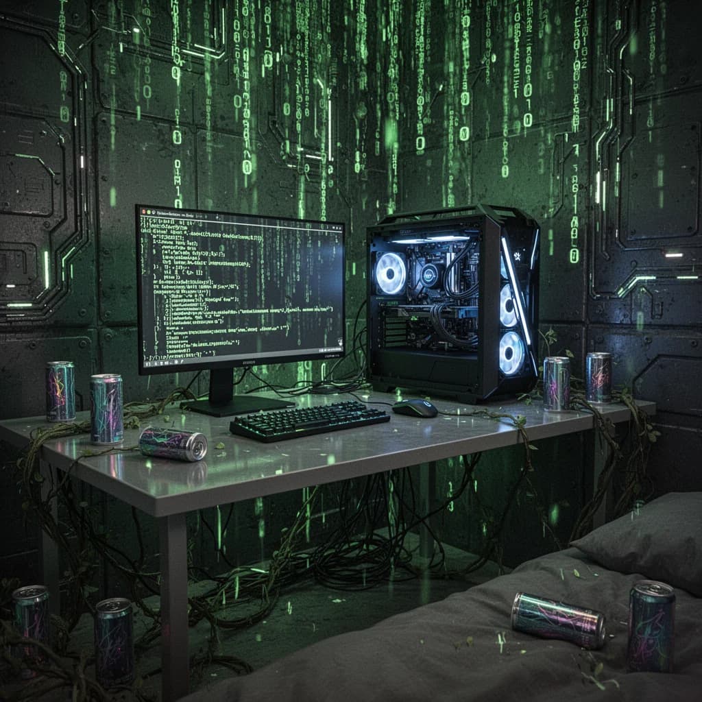 Matrix Music Simulation
