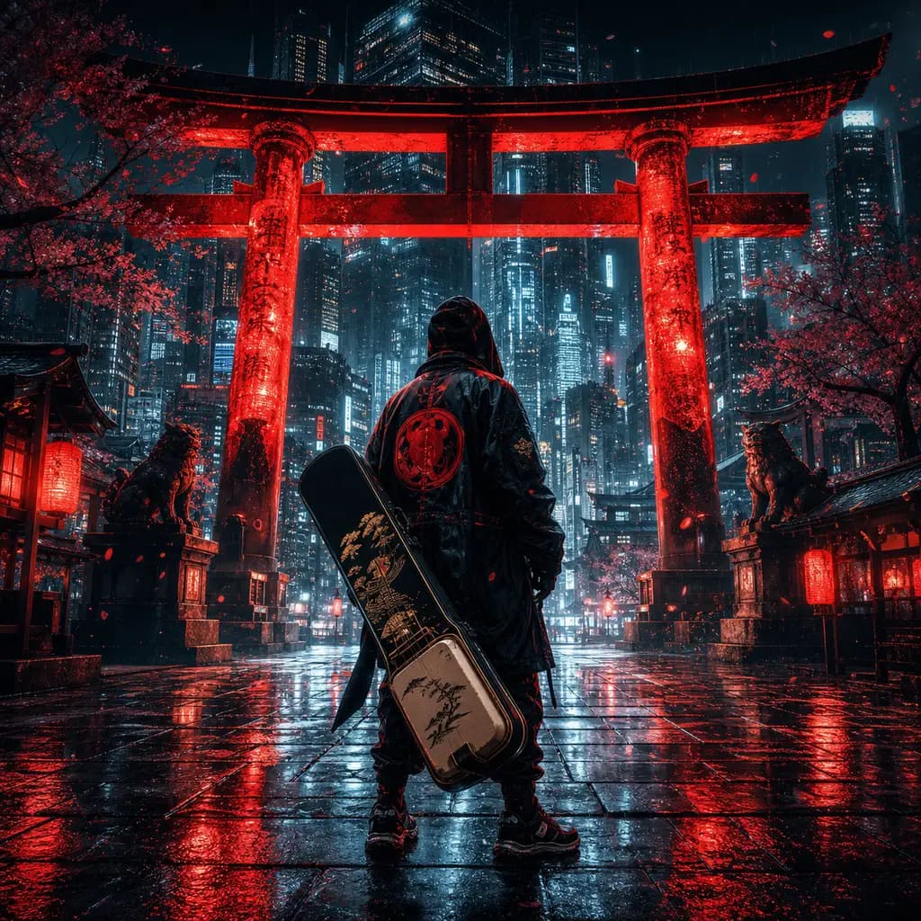 Neon Torii