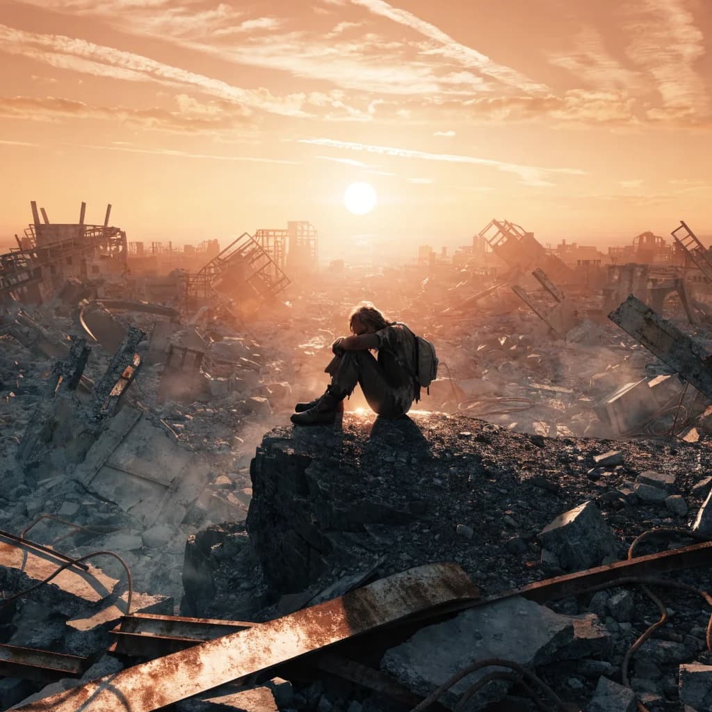 Last Human Afterglow
