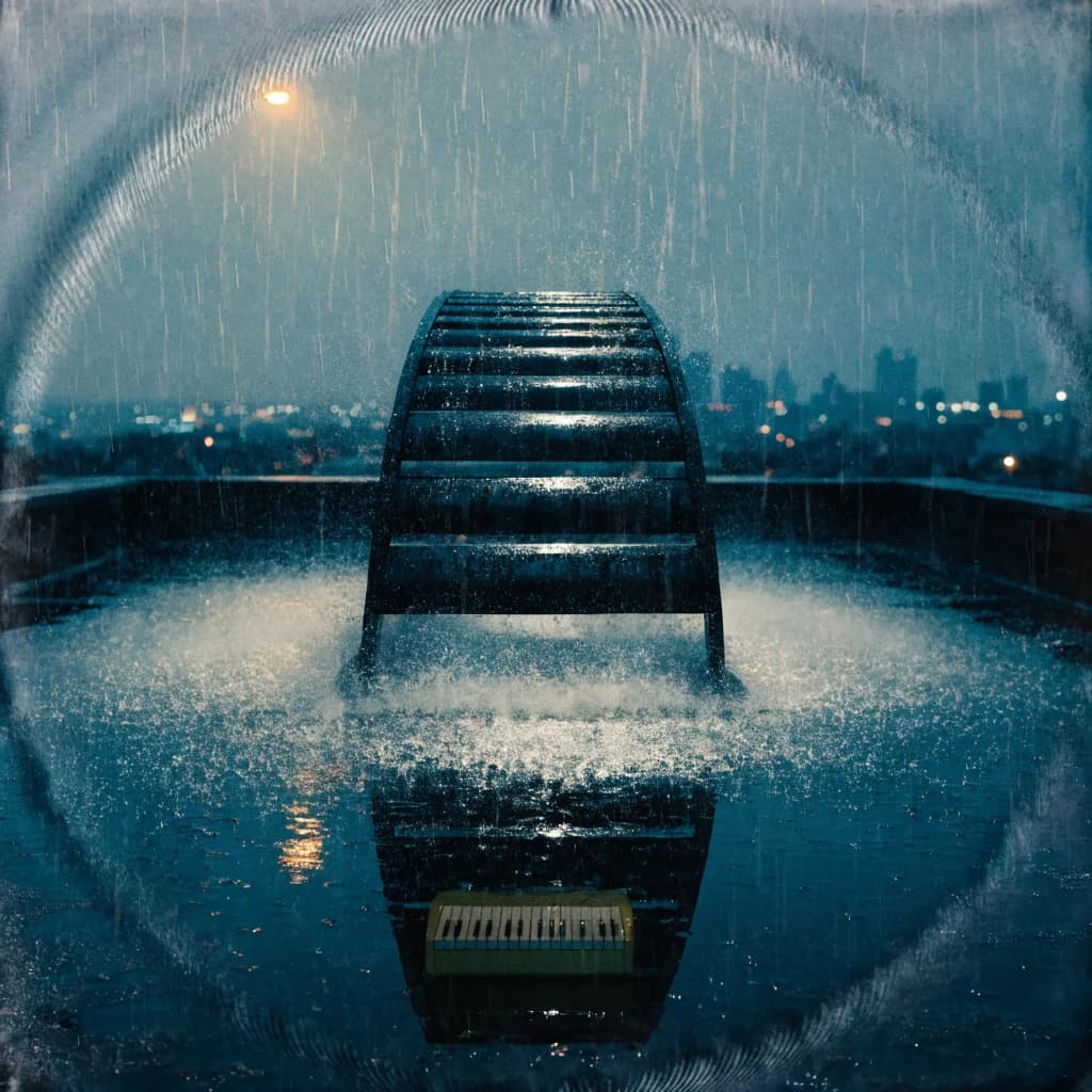 Rainfall on Rooftops - Focus Anxiety ADHD ASMR