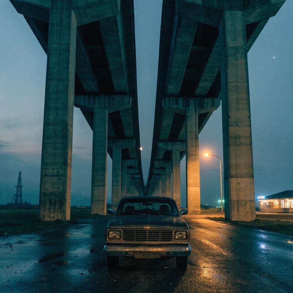 Texas Moonrise