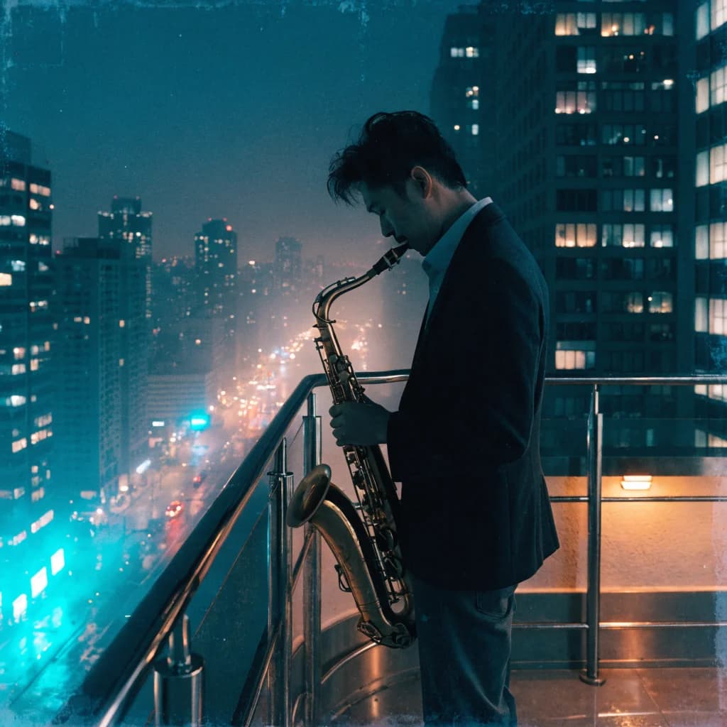 City Lights Mosaic