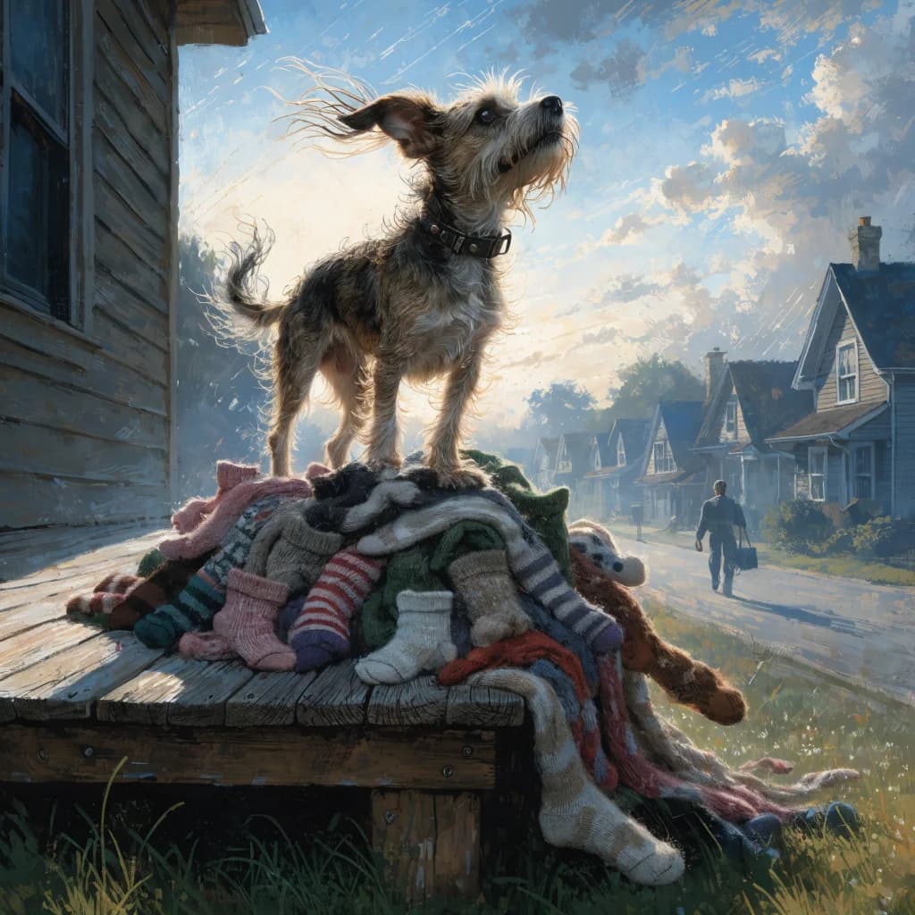 Socks Stolen, Barking Bold