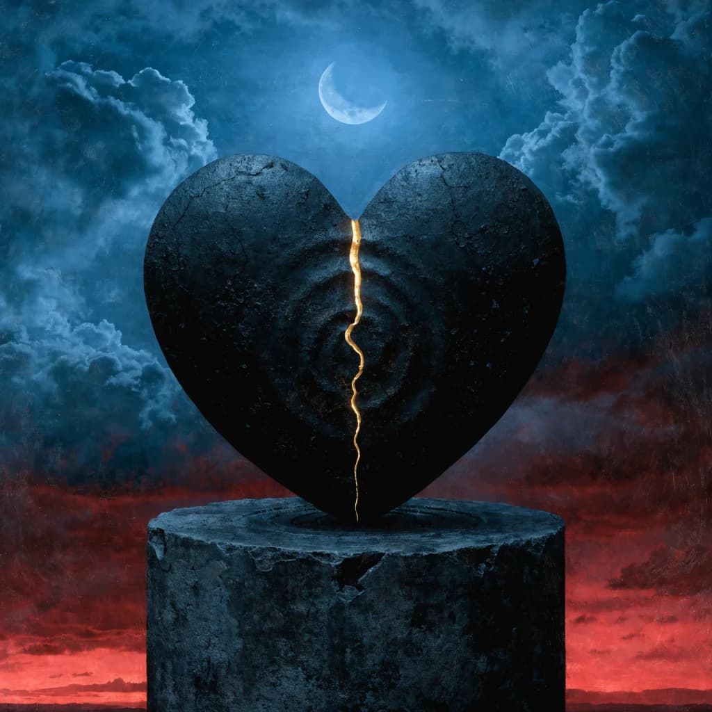 Sound of a fractured heart