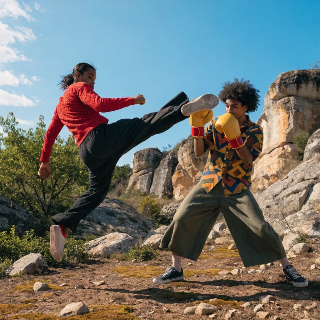 beautiful fight