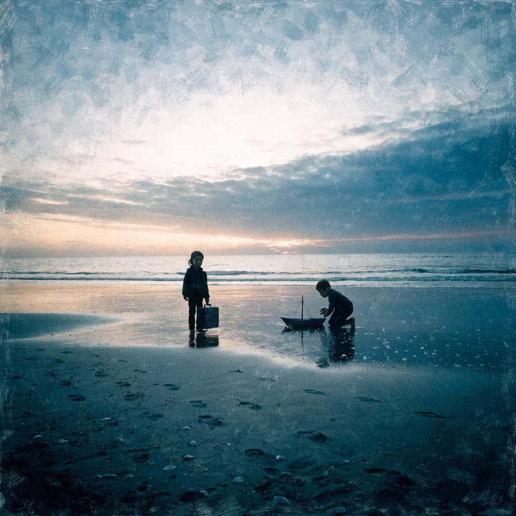 Last Light at the Shore