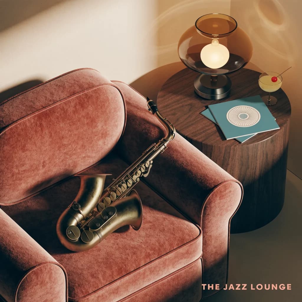 Blue Satin Lounge