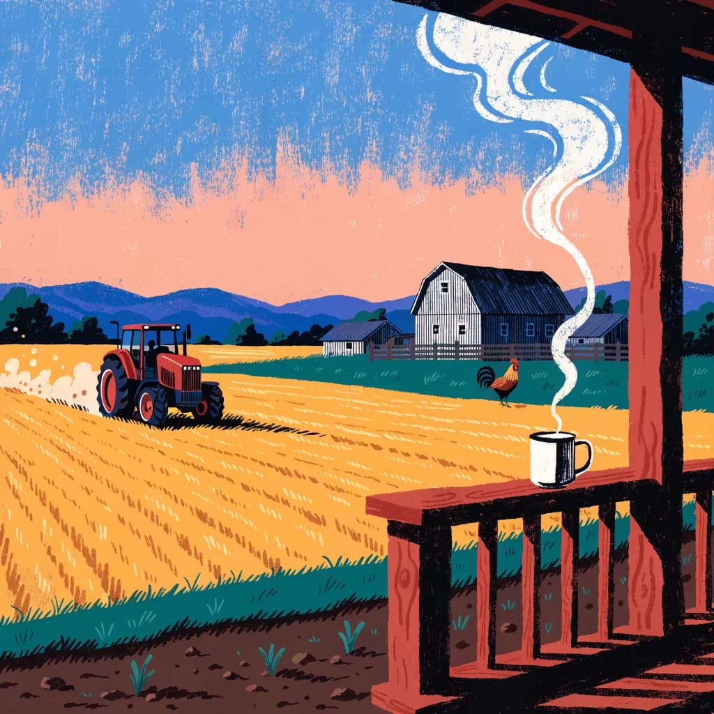 Dawn on the Homestead