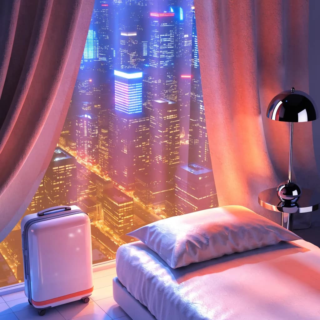 Half-Open Curtains