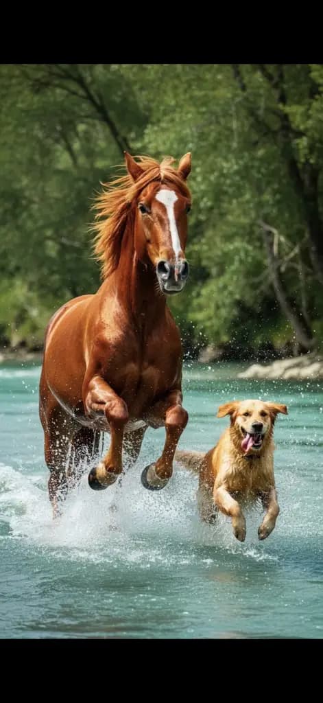 Fred and George Running Free