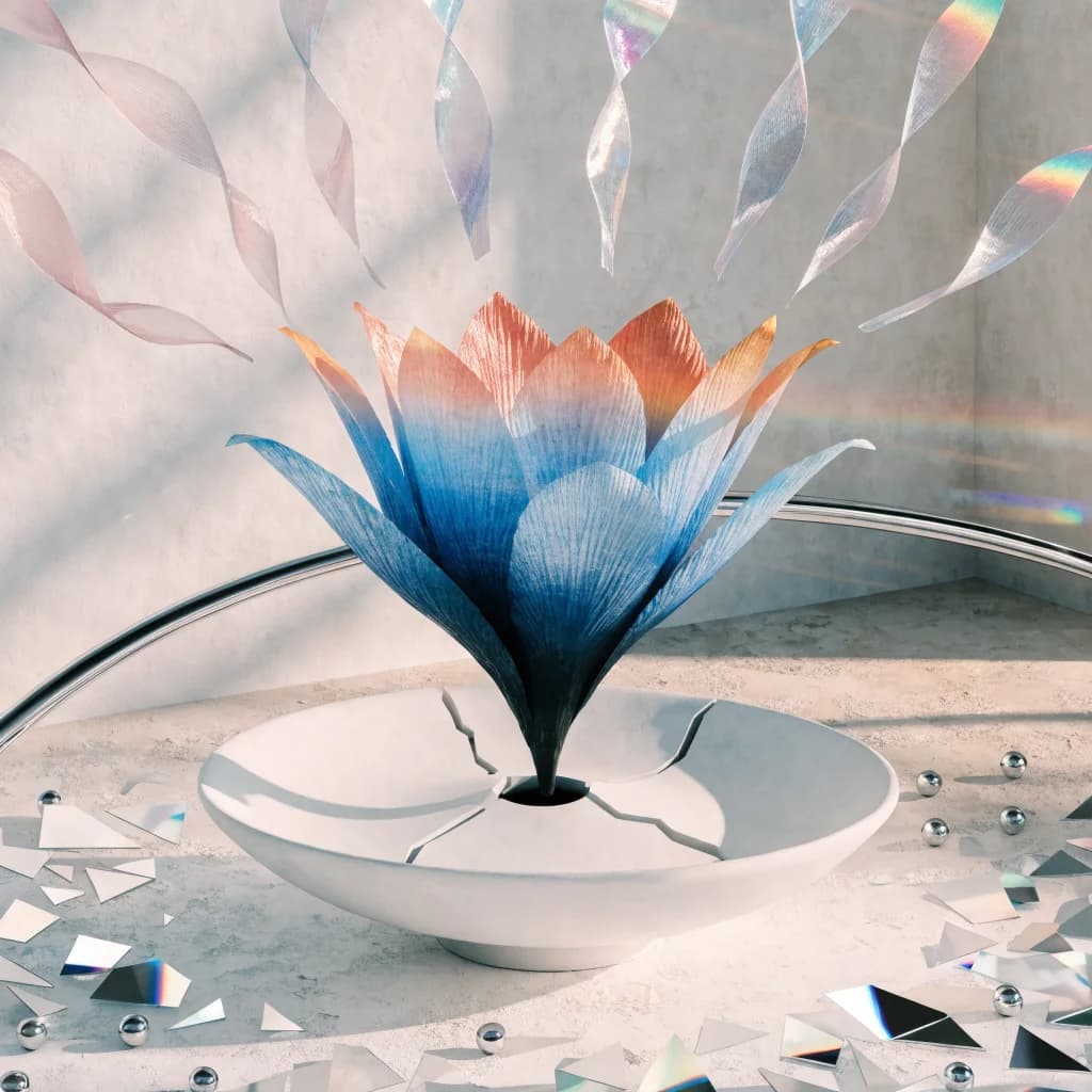 Bloom in Blue