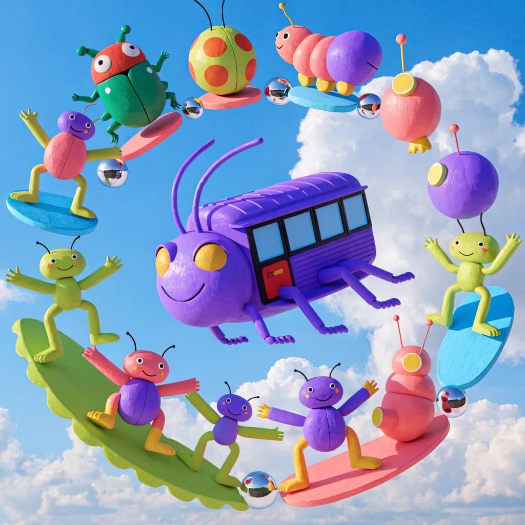 Purple Hopper Ride