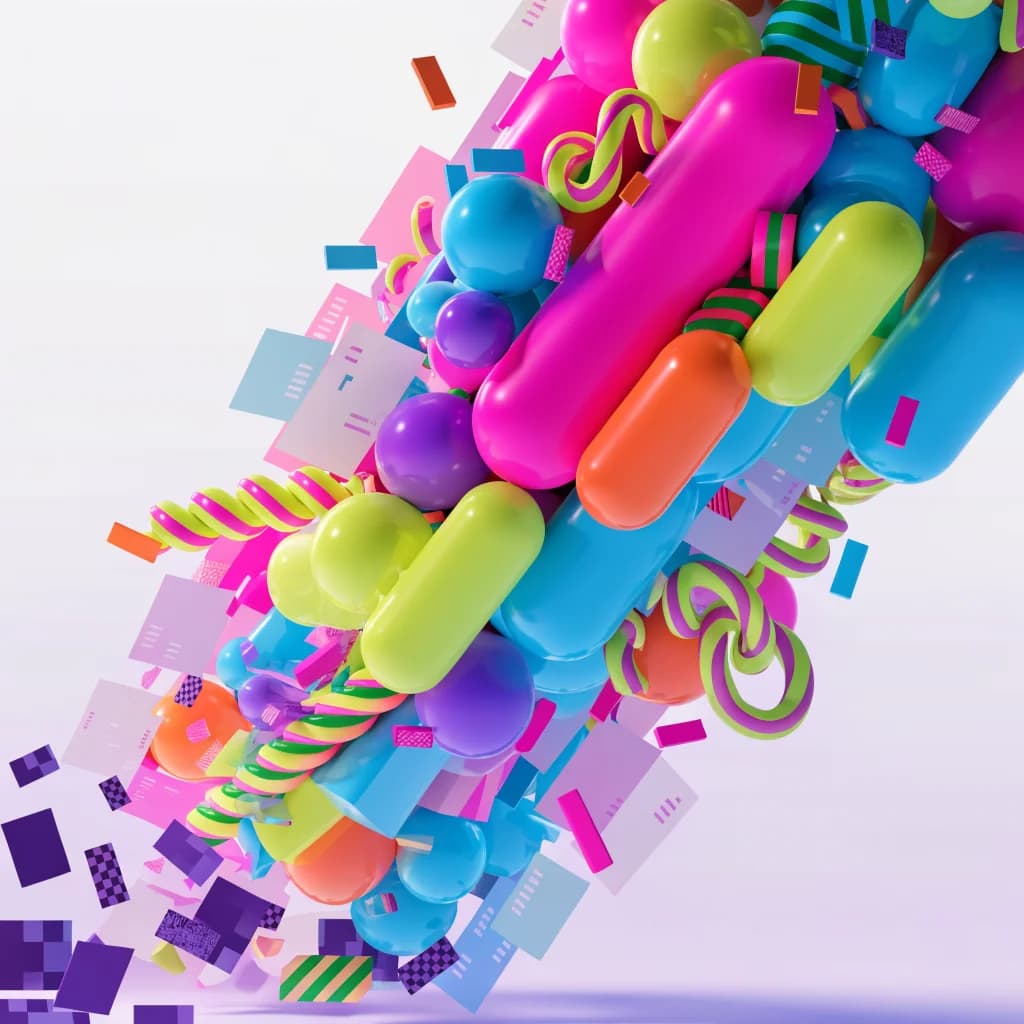 Glitch Bloom Cascade