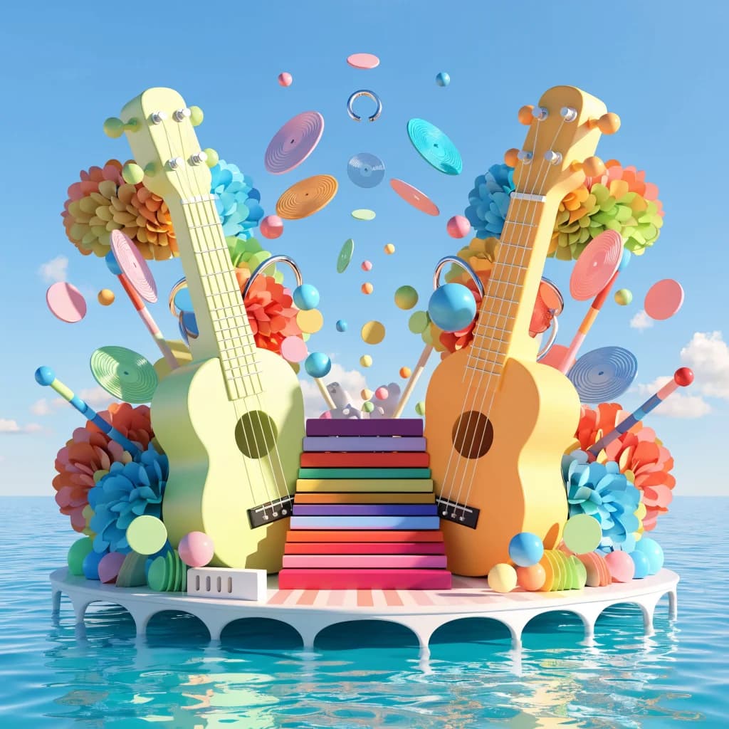 Sunny Ukulele Bounce