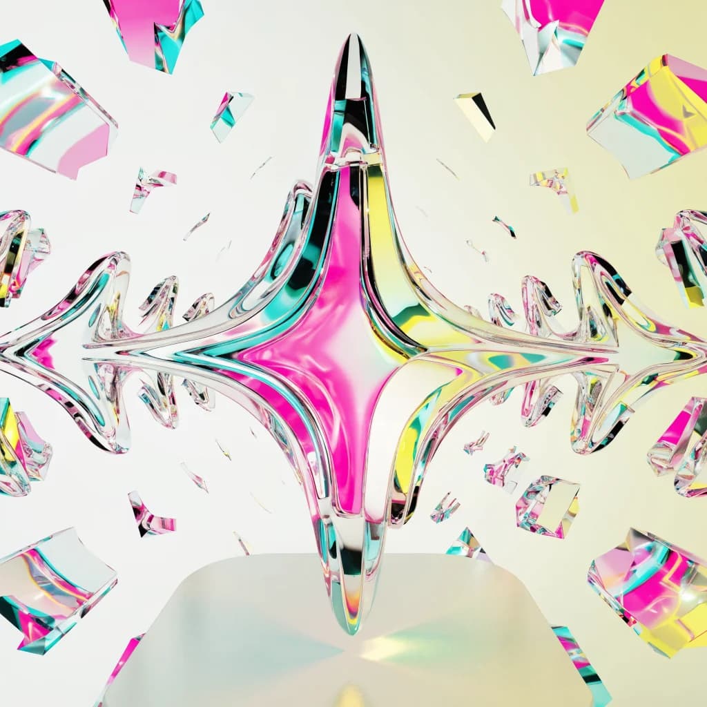 Silver Circuit Bloom