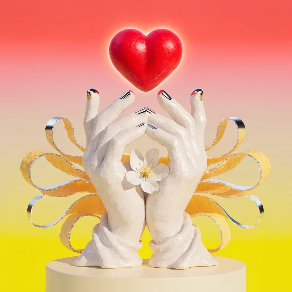 melting love touch