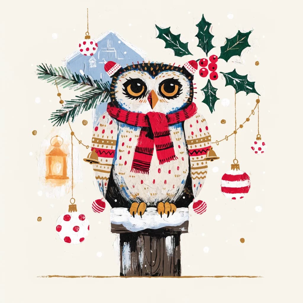Owl Bells Wrapping