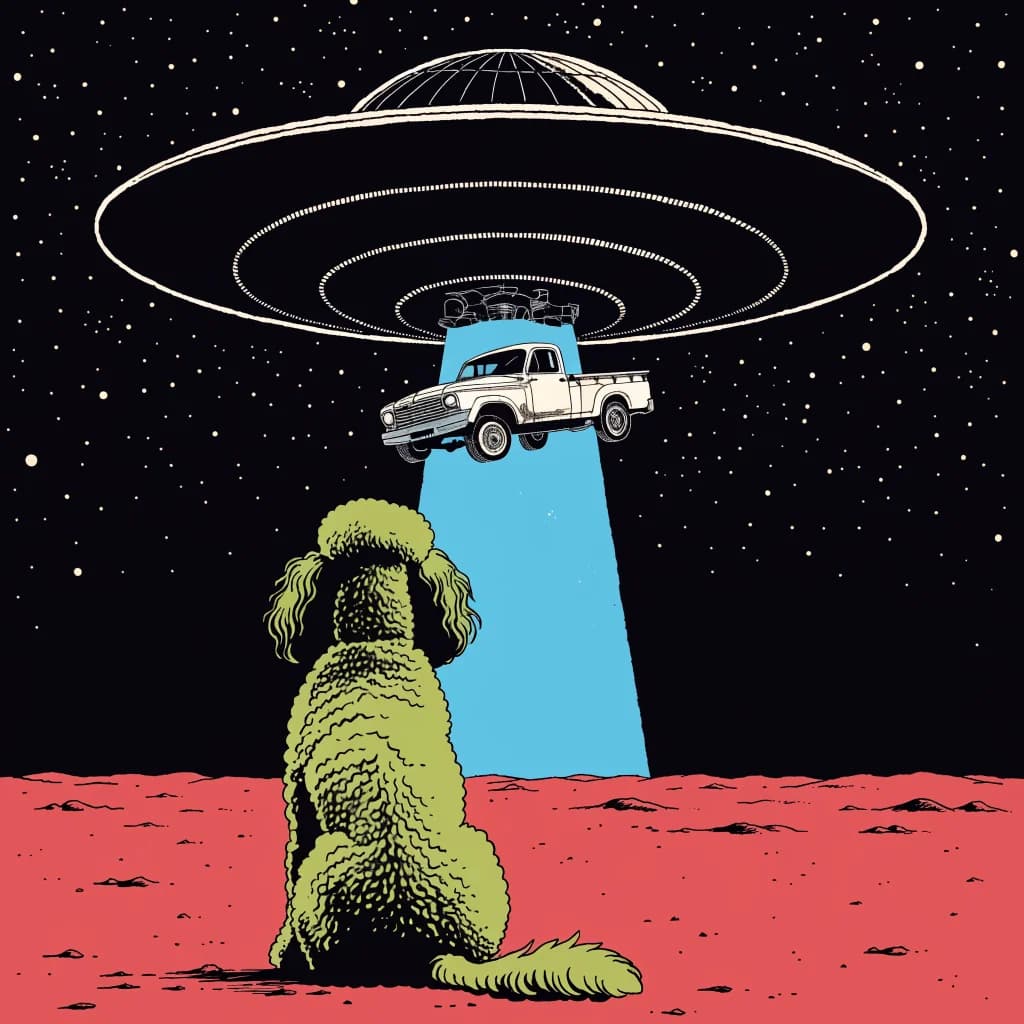 They Took My Truck To Mars