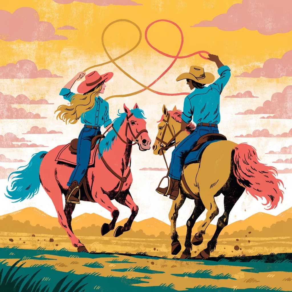 Cowgirl Ride Heartbeat