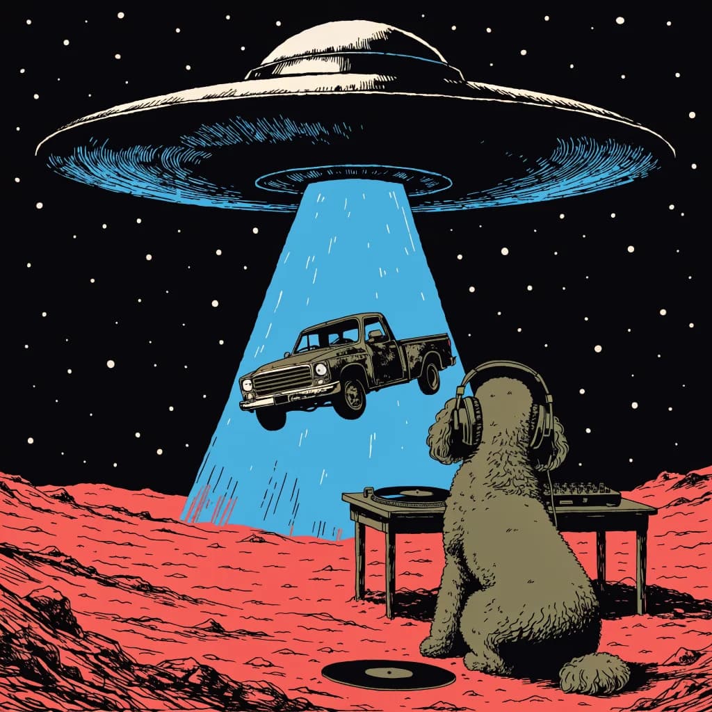 They Took My Truck to Mars (Cosmic Dust Remix)