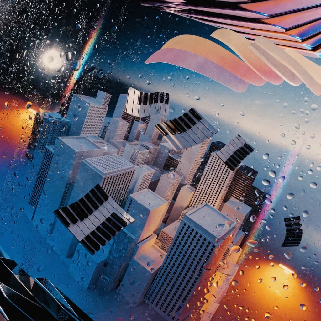 Rain-Ripped Skyline