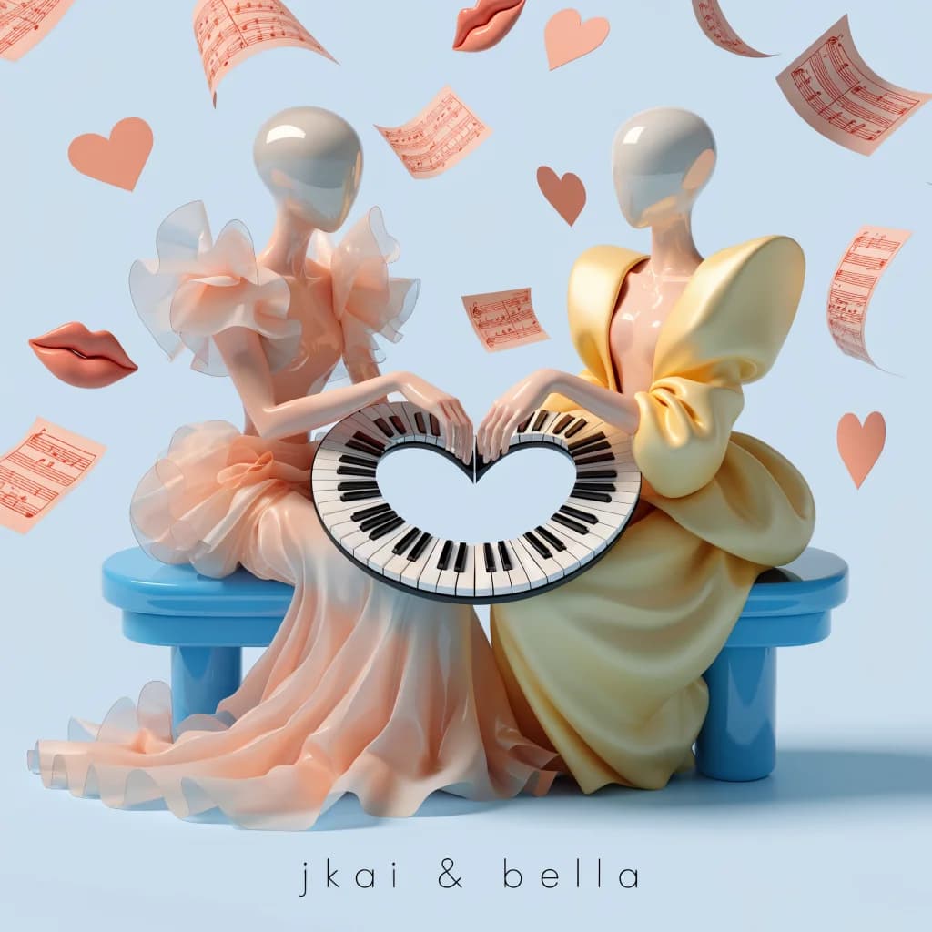 Bella’s Piano Embrace