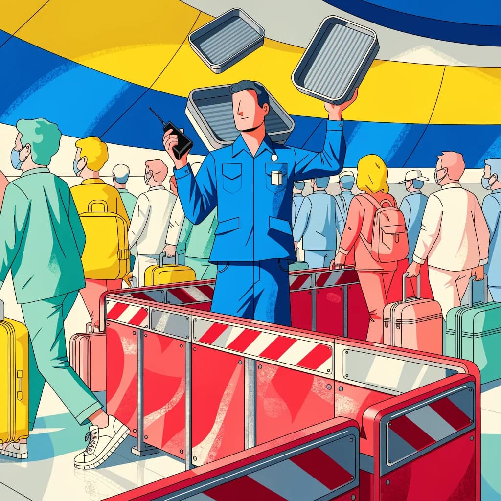 Working at the airport