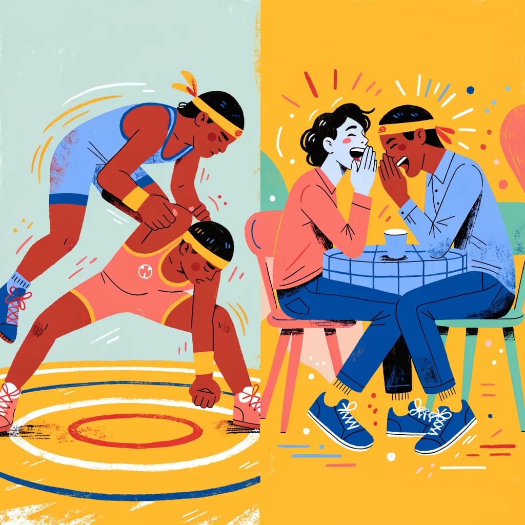 Mat Friends Hustle