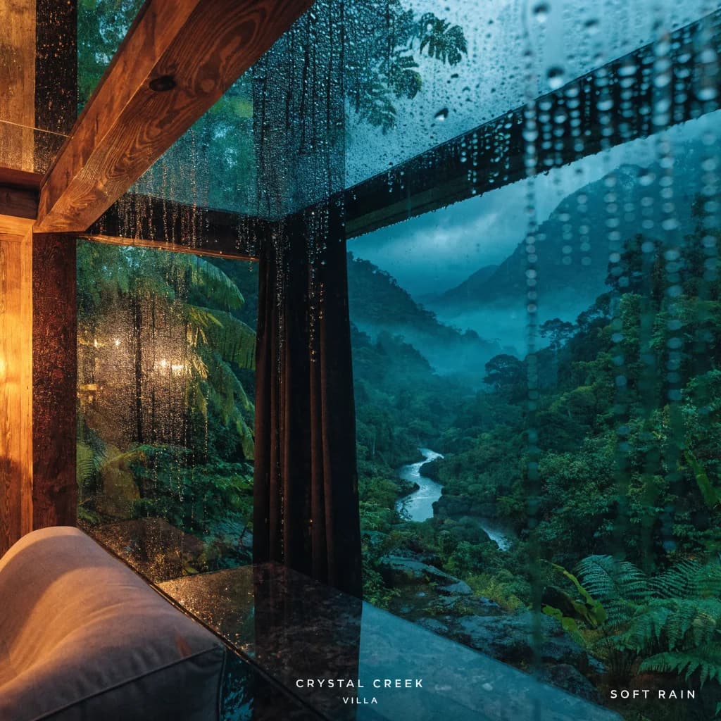 Luminous Rainfall Sanctuary