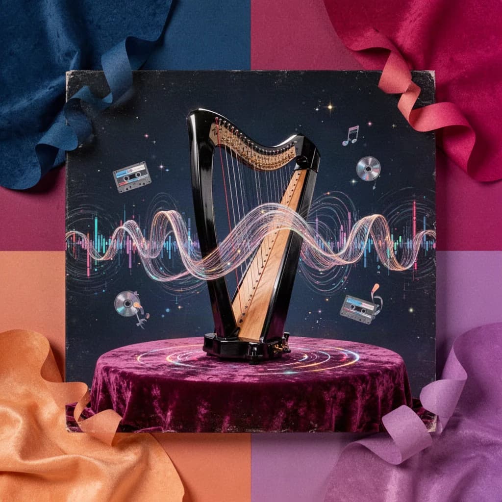 Warped Harp Lullaby
