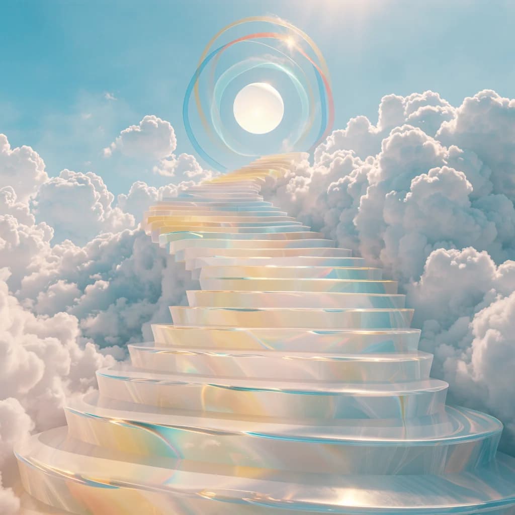 Heaven’s Cascading Light